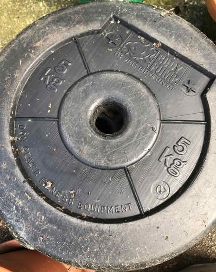 Photo of free A Barbell and weights (L15 Wavertree) #4