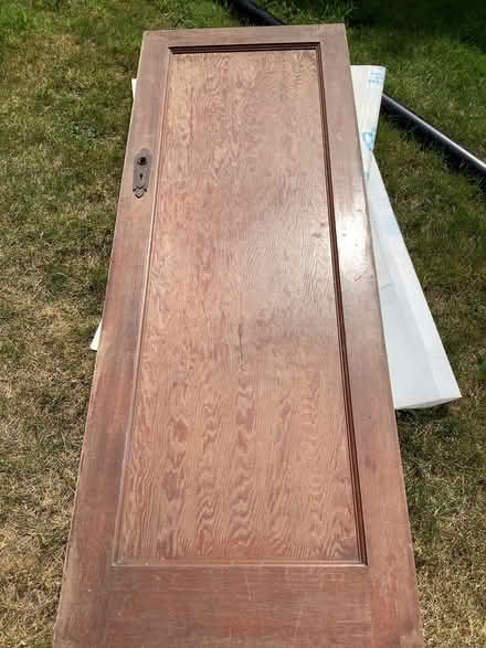 Photo of free 1930s WOODEN DOOR (Croydon) #1