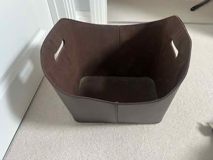 Photo of free Brown leather magazine holder (Swindon SN3) #1