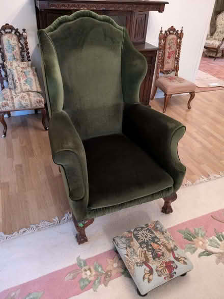 Photo of free Large wing back chair (Bedmond WD4) #1