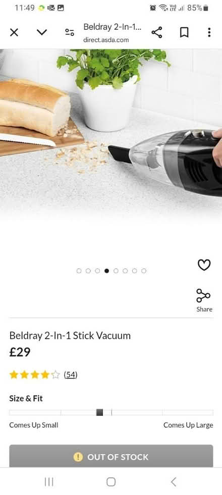Photo of free Beldray 2-in-1 Stick Vacuum (Staple Hill BS16) #3