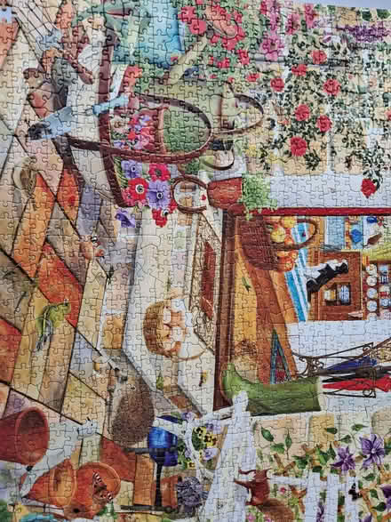Photo of free 1000 piece Jigsaw Puzzle (College Town GU47) #1