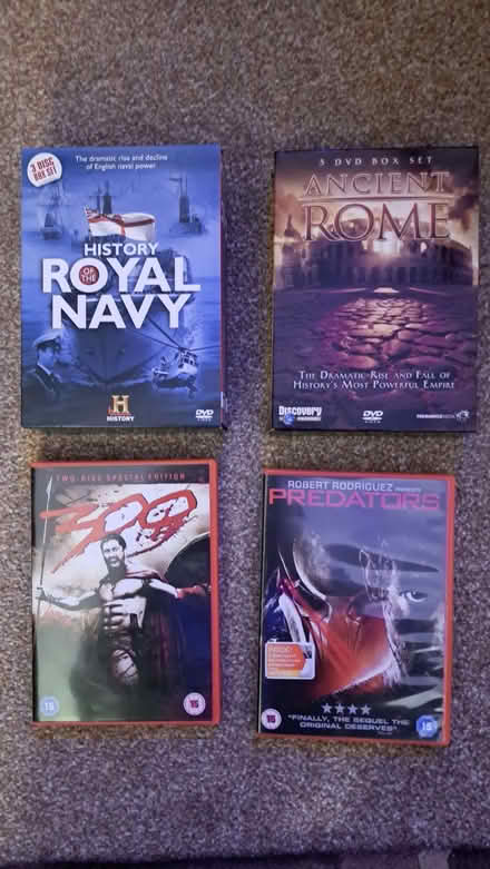 Photo of free dvd's (Abbeymead GL4) #1