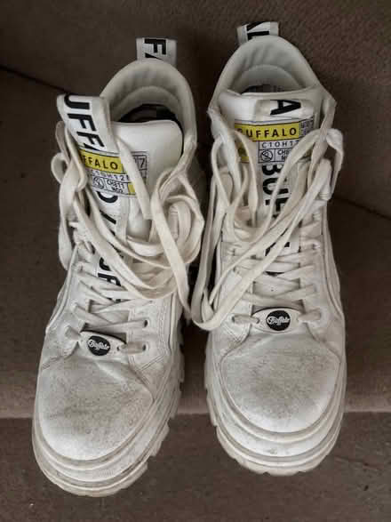 Photo of free Buffalo sneakers white 6.5 (Limehouse E1) #1
