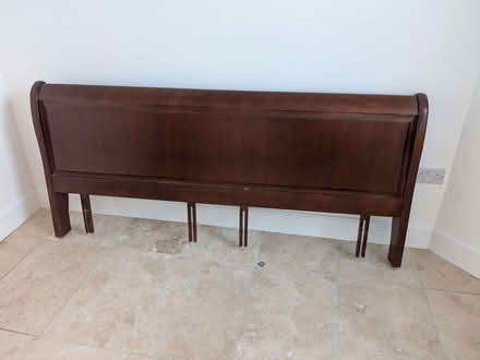 Photo of free Double bed headboard (Carrbridge PH23) #3