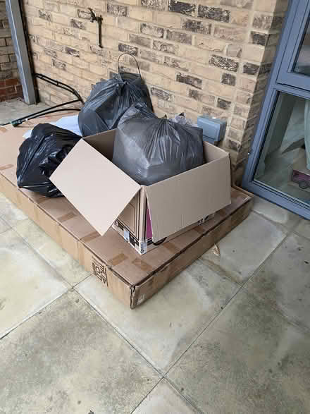 Photo of free 3 Moving boxes and bubble wrap (EN2) #1