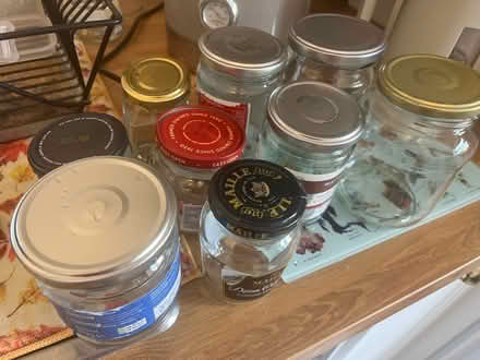 Photo of free 9x clean jars (Moorfields) #1