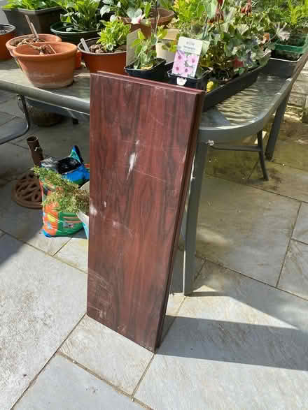 Photo of free Solid rosewood shelving (Cheam Sutton SM3) #1