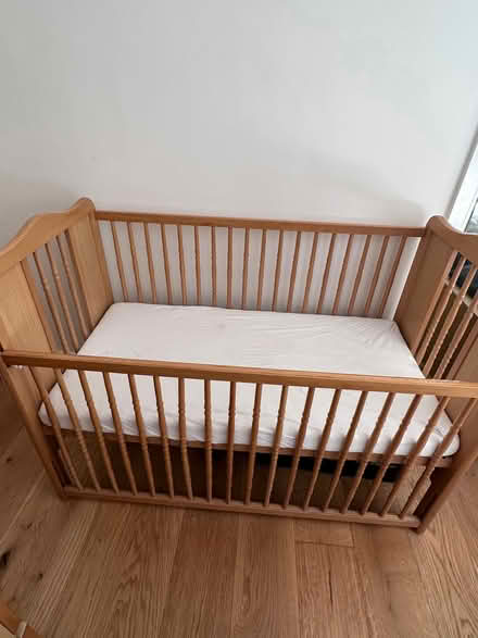 Photo of free Cot with Mattress (Purley CR8) #1