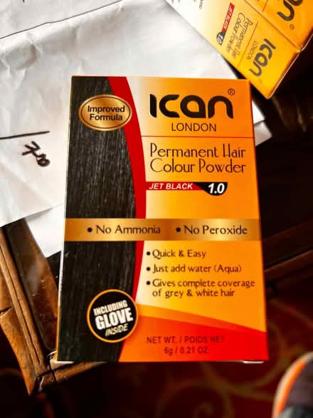 Photo of free 5 black hair dyes (Spondon DE21) #2