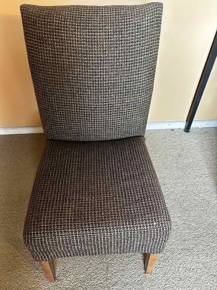 Photo of free Tartan chair (Lytchett Matravers.) #2