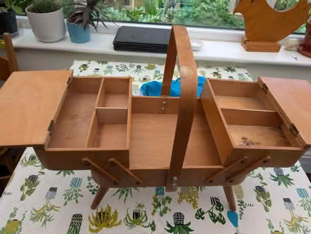 Photo of free Vintage sewing box (Saltney Ferry CH4) #2