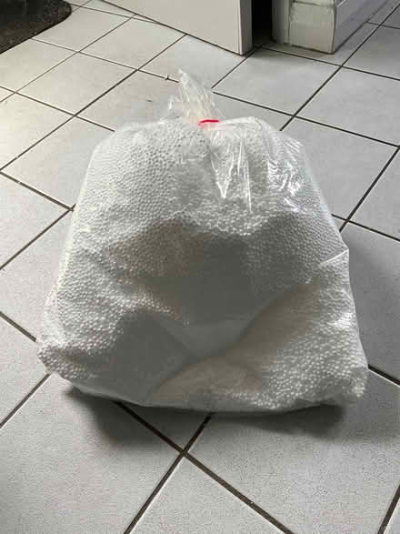 Photo of free Bag of polystyrene beads - habico bean bag filling (Liss Forest GU33) #1