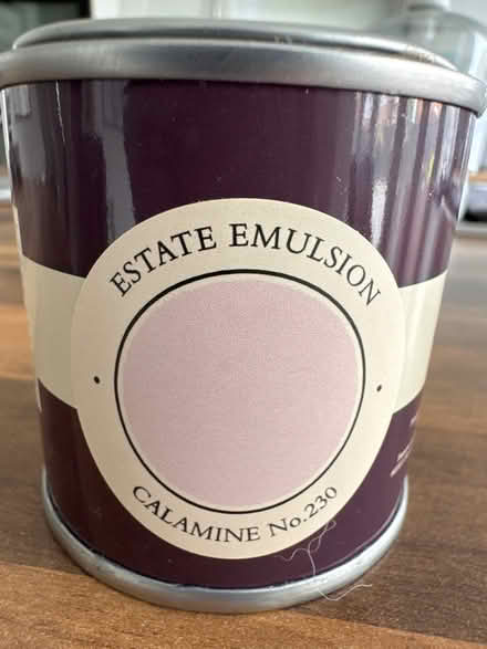 Photo of free Farrow & Ball sample pot - Calamine No.230 (Caldecote CV10) #2