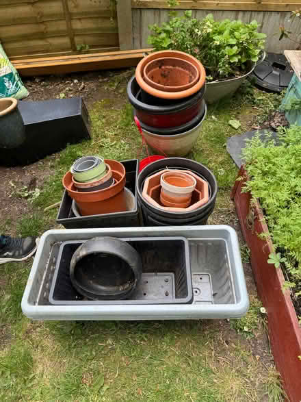 Photo of free Garden pots (Brompton ME7) #2