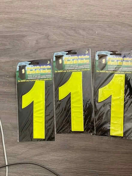 Photo of free Bin numbers (Brockworth) #1