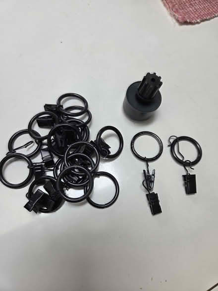 Photo of free 17 Ikea curtain rings (Wellington village) #1