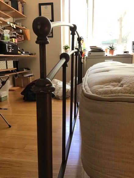 Photo of free Queen size bed frame (Warminster) #4