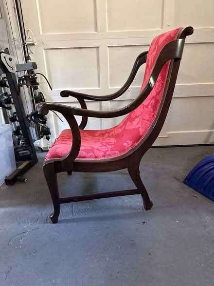 Photo of free Red chair (Bronxville) #2