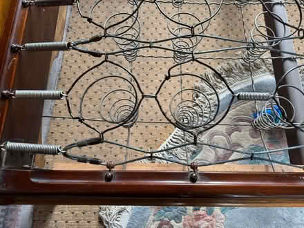 Photo of free Antique Staples Coiled-Spring Mattress (Keele University ST5) #3
