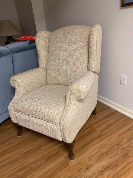 Photo of free Reclining wing chair (Edmonton south) #2