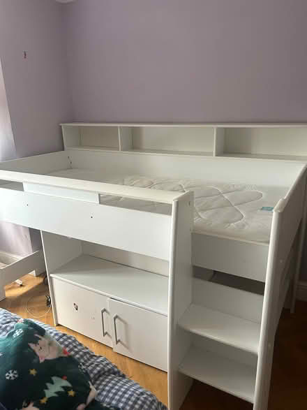 Photo of free Childs bed and shelving unit (Da38dl Hartley, Kent) #2