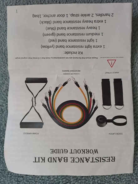 Photo of free Resistance band kit (Stargate NE40) #2
