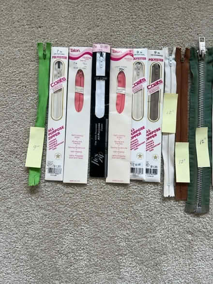 Photo of free Zippers (Florham Park community) #2