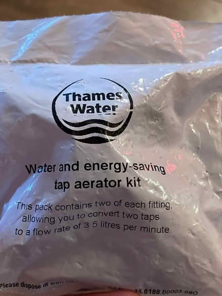 Photo of free Tap aerator kit (Hackbridge SM6) #1