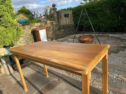 Photo of free Oak desk top (Rawtenstall) #2