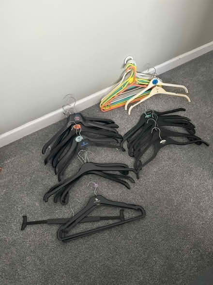 Photo of free Clothes hangers (OX4) #1