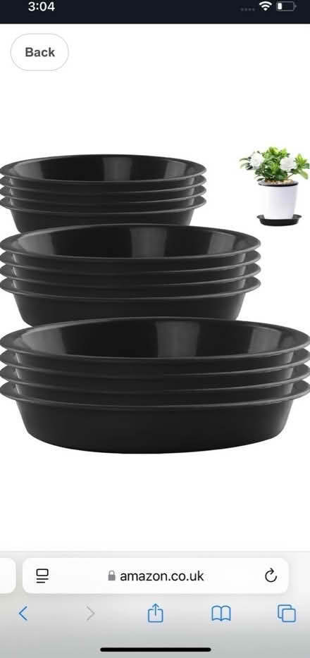 Photo of Plant pot saucers (Willesden Junction) #1