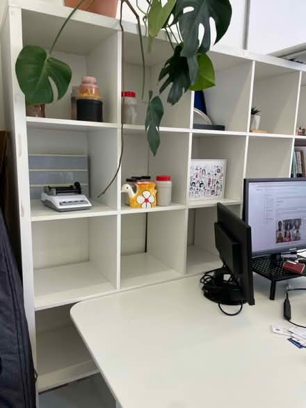 Photo of free White Kallax shelves (Gospel oak) #1
