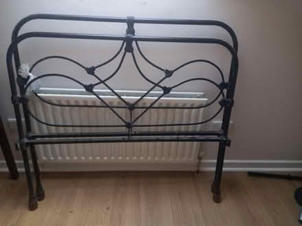 Photo of free Original 4ft cast iron bed (Carrickmacross Co Monaghan) #2