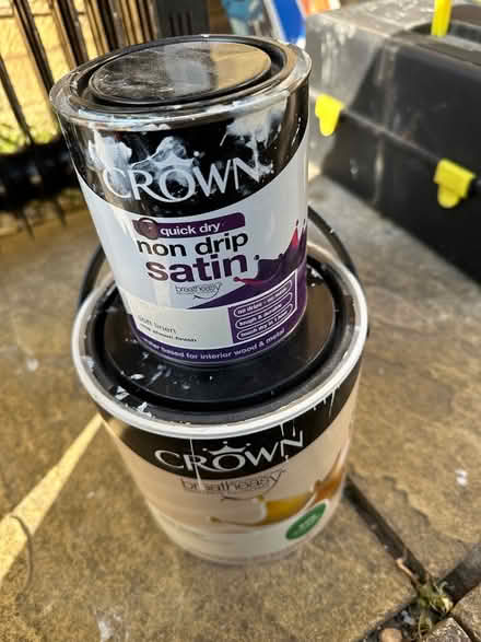 Photo of free white paint (Abingdon OX14) #1