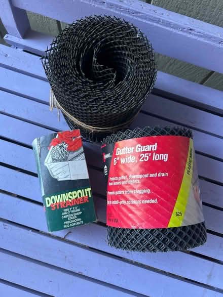 Photo of free Gutter guard and strainer (Highland /Waterford area) #1