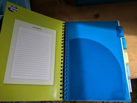 Photo of free Pukka pad Project book with dividers (Llandrindod LD1) #2