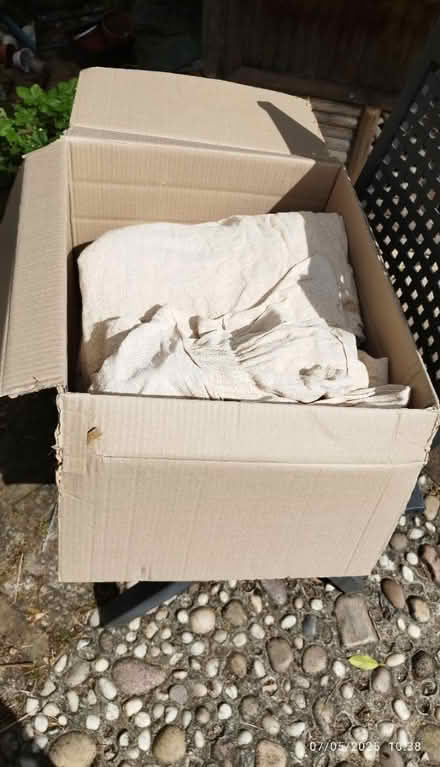 Photo of free Dust sheets (Albany park DA14) #1