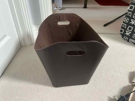 Photo of free Brown leather magazine holder (Swindon SN3) #2