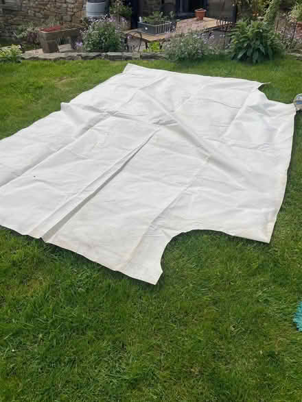 Photo of free Large cream coloured canvas (Dutton PR3) #1