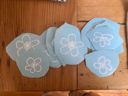 Photo of free flower decals (leslieville/little india) #3