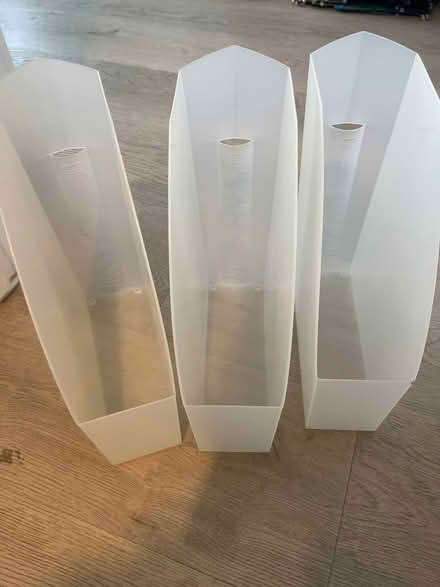Photo of free 3 plastic magazine files (Melbourn) #1