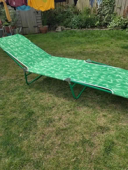 Photo of free Folding Sun Lounger (Crawcrook NE40) #1