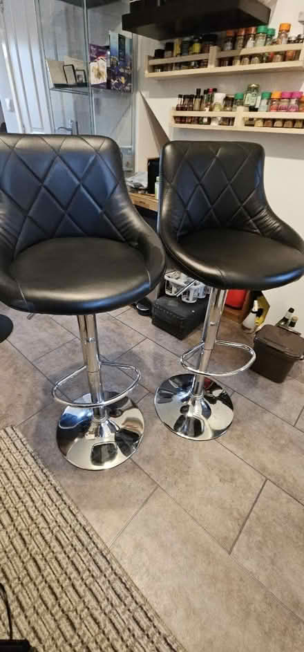 Photo of free 2 x barstools (Cranfield) #1