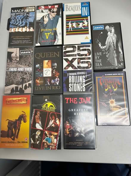 Photo of free VHS Music Video's (Sheffield 11) #1