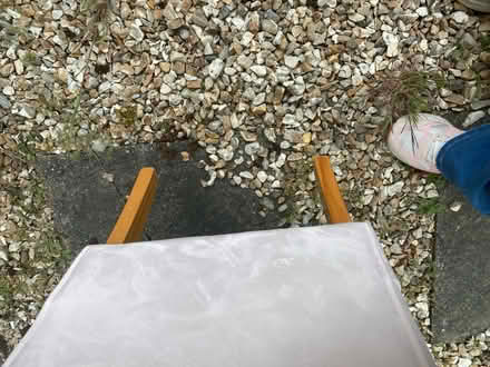 Photo of free Pale pink end of bed stool (Kentisbeare Cullompton) #2