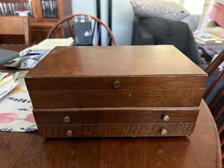 Photo of free Wood Jewelry Box (Near Oakland Terrace ES) #2