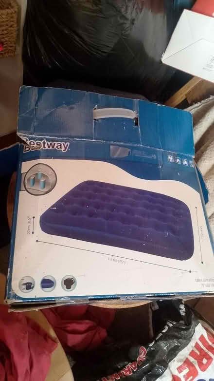 Photo of free Double inflatable bed (Battle TN33) #1