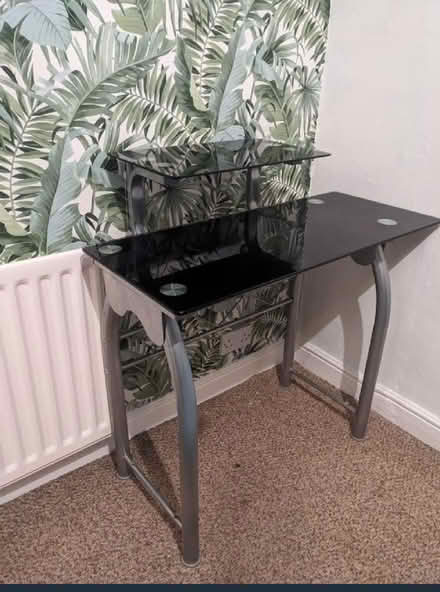 Photo of free Glass top desk (Port Sunlight CH62) #1