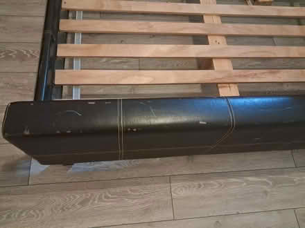 Photo of free King Size Bed with Mattress (Used) (SE16) #4